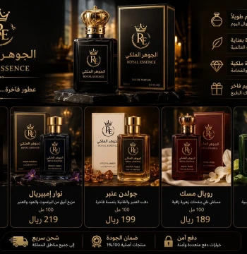 عطور فاخره رجالي ونسائي